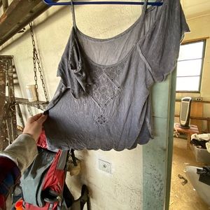 Women’s siE med A.E crop top